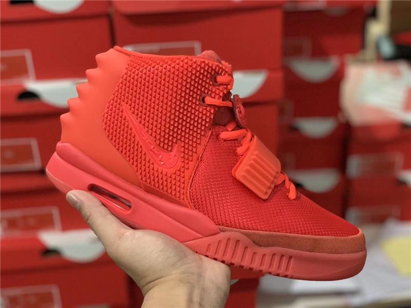 God Air Yeezy 2 Red October Real materials Limited pairs